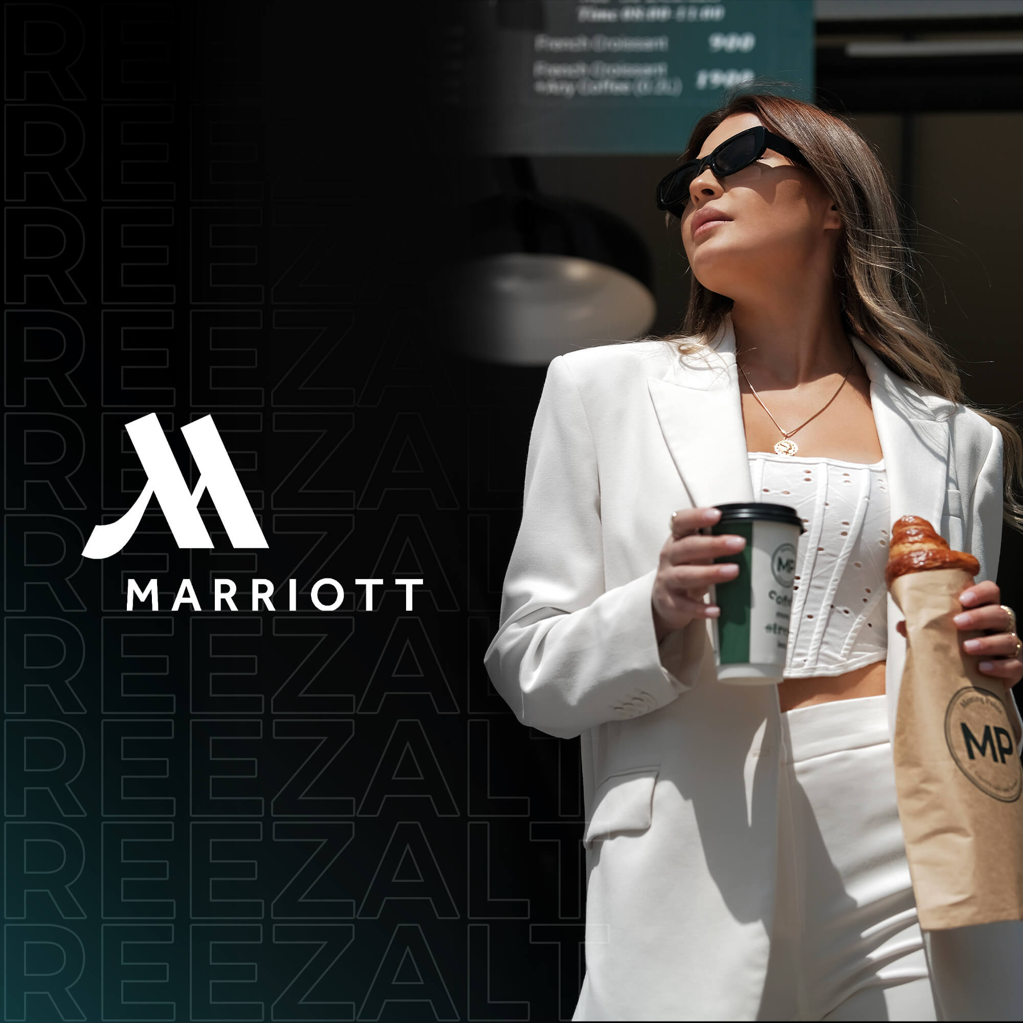 Marriott brand collateral designed by Reezalt